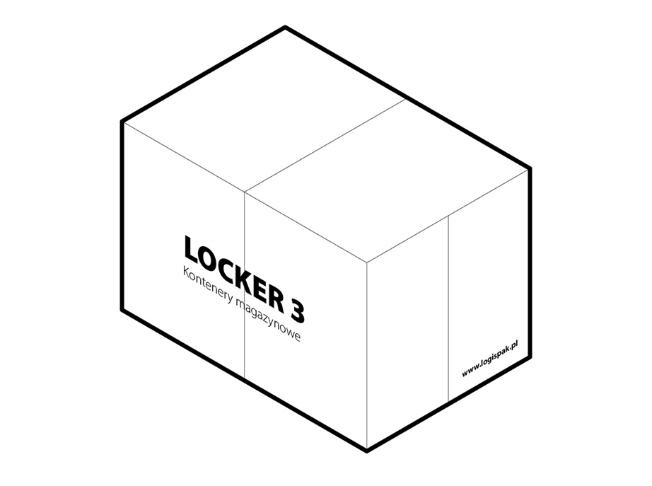 Na zdjęciu kontener magazynowy Locker 3